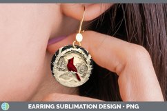 Gorgeous3D Round Earrings design.