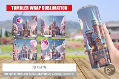 Tumbler Wrap 3D Castle Product Image 1