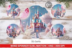 Wind Spinner 3D Castle Product Image 1
