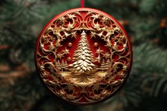 Fantasy Christmas Ornaments Sublimation Bundle PNG / 300 DPI Product Image 6