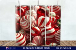 3D Christmas Candies Tumbler Wrap Product Image 1