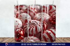 3D Christmas Candies Tumbler Wrap Product Image 1