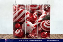 3D Christmas Candies Tumbler Wrap Product Image 1