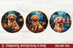 3D Christmas Dog Ornament, 3D Christmas Dog Ornaments Product Image 1