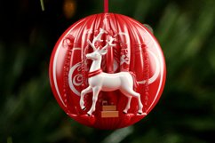 3D Christmas Ornaments Bundle / 3D Christmas Sublimation Png Product Image 4
