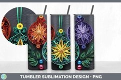GorgeousWatercolor Christmas Tumbler design.