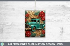 Gorgeous3D Christmas Quilled Air Freshener design.