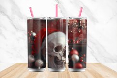 3D Christmas Skull Tumbler Wrap Bundle Product Image 4