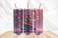 3D Christmas Tree Colorful Tumbler Wrap Bundle Product Image 4