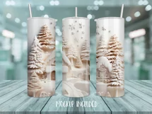 Christmas Tree Tumbler Wrap, 20 oz tumbler wrap, Christmas Tree Tumbler Wrap, Christmas Tree Png