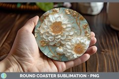 Gorgeous3D Round Coaster design.