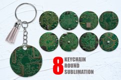 3D Circuit Board Keychain | Keyring Product Image 1