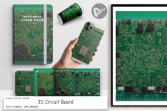 Digital Paper 3D Circuit Board Product Image 1