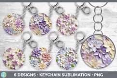 Bundle of six 3D Keychain designs.