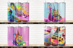 3D Colorful Guitar Tumbler Wrap Bundle Product Image 4