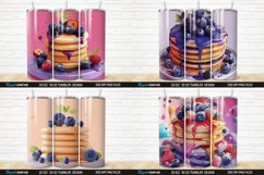 3D Colorful Blueberry Pancake Tumbler Bundle Product Image 2