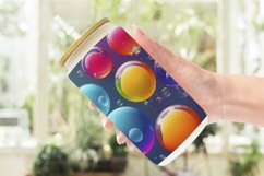 3D Colorful Bubble Glass Can Wraps Product Image 2