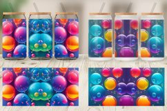 3D Colorful Bubble Glass Can Wraps Product Image 5