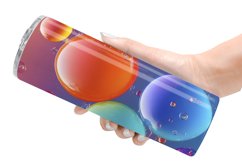 3D Colorful Bubble | Tumbler Sublimation Wrap Product Image 2