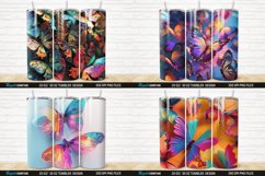 3D Colorful Butterfly Tumbler Wrap Bundle Product Image 7