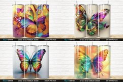 3D Colorful Butterfly Tumbler Wrap Bundle Product Image 7