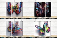 3D Colorful Butterfly Tumbler Wrap Bundle Product Image 4