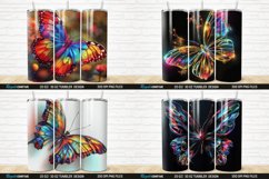 3D Colorful Butterfly Tumbler Wrap Bundle Product Image 3