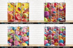 3D Colorful Candies Tumbler Wrap Bundle Product Image 7