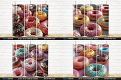 3D Colorful Donuts Tumbler Bundle Product Image 4