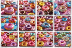 3D Colorful Donuts Tumbler Wrap Bundle Product Image 3