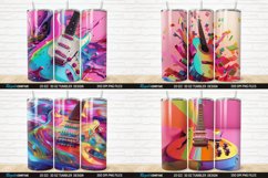 3D Colorful Guitar Tumbler Wrap Bundle Product Image 7