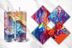 3D Colorful Paint Tumbler Wrap Bundle Product Image 2