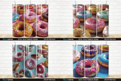 3D Colorful Donuts Tumbler Bundle Product Image 6