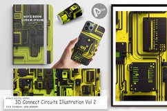 Digital Paper 3D Connect Circuits Product Image 1