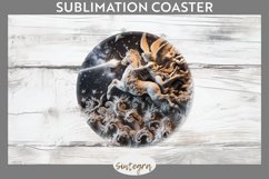 3D Cupid v1 Round Coaster Sublimation Product Image 1