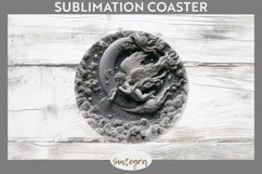 3D Cupid v4 Round Coaster Sublimation Product Image 1