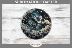 3D Cupid v5 Round Coaster Sublimation Product Image 1