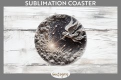 3D Cupid v6 Round Coaster Sublimation Product Image 1
