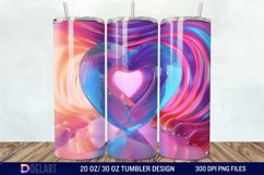 3D Daily Affirmations Self Love Tumbler Wrap Product Image 1