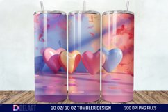 3D Daily Affirmations Self Love Tumbler Wrap Product Image 1