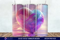 3D Daily Affirmations Self Love Tumbler Wrap Product Image 1