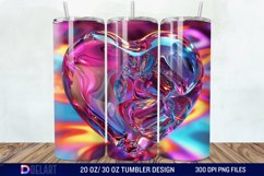 3D Daily Affirmations Self Love Tumbler Wrap Product Image 1