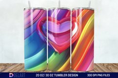 3D Daily Affirmations Self Love Tumbler Wrap Product Image 1