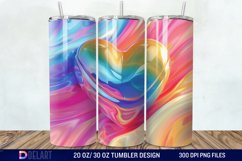 3D Daily Affirmations Self Love Tumbler Wrap Product Image 1