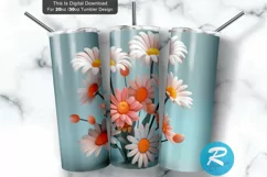 aisy tumbler wrap,daisy pattern,pink tumbler wrap,daisies flowers,3d tumbler design,flower tumbler wrap,skinny tumbler wrap,3d flowers,tumbler wrap,tumbler design,sublimation design,3d tumbler wrap,daisy tumbler wrap,daisy pattern,instant download,digital