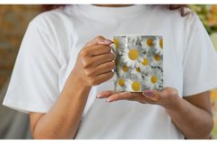3D Daisy Flowers Mug sublimation design Product Image 2