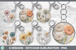 Bundle of six 3D Keychain designs.