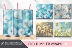 3D Dandelion Flowers Tumbler Wrap Product Image 1