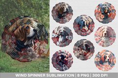 Wind Spinner 3D Dog | 4th of July Product Image 1