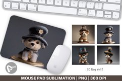 Mouse Pad 3D Dog Product Image 1